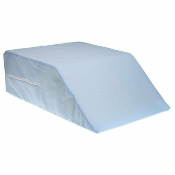Primehealth Ortho Bed Wedge With Blue Polyester-Cotton Cover - 8 x 20 x 26 PR61950